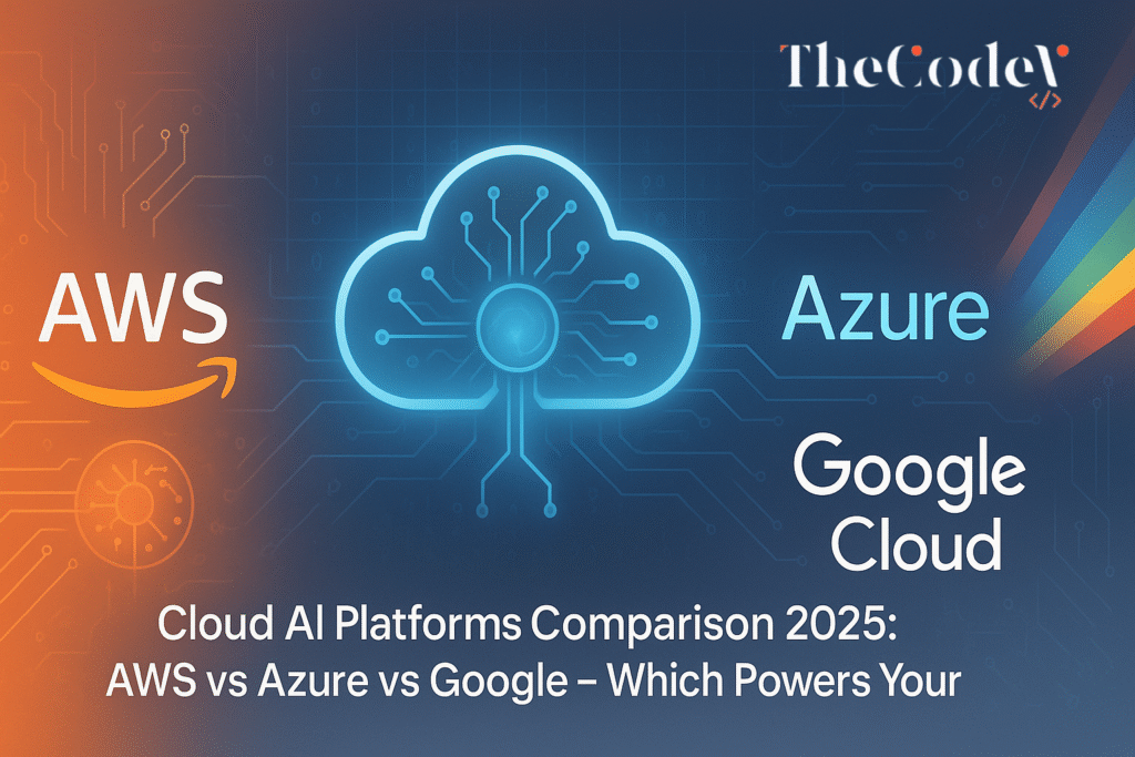 Cloud AI Platforms Comparison 2025: AWS, Azure, and Google Cloud AI Services