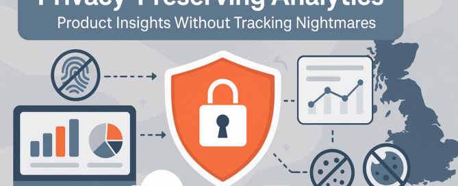 Featured image showing privacy-preserving analytics for UK businesses with data protection, anonymous tracking, and compliance-friendly insights.