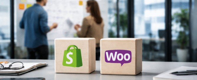 Shopify vs WooCommerce ecommerce platform comparison for UK businesses evaluating scalability and architecture